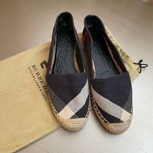 Burberry espadrilles size 38.5